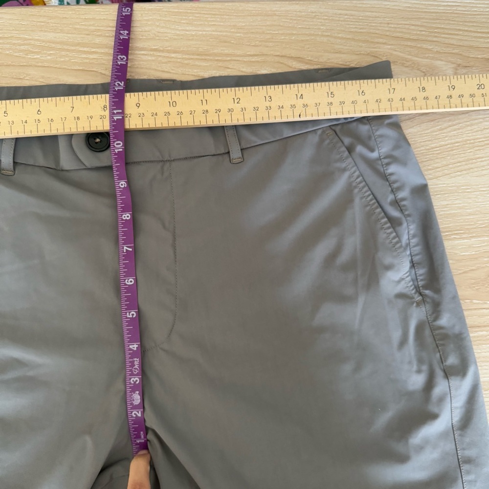 Greyson Men’s 34 Montauk Performance Short 10" Slate Grey Lightweight Athletic - Picture 7 of 8